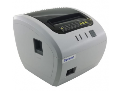 Принтер чеков Xprinter XP-Q260III Wi-Fi+USB новый дизайн термо принтер 80мм wifi