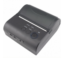 Принтер чеков портативный Asianwell AW-8001 (Jepod JP-80LYA) Bluetooth+USB 80мм, обрез чеков, черный