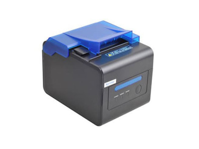 Принтер чеків Xprinter КУХОННИЙ XP-C300H з дзвінком та світло індикацією Ethernet+USB+rs232 80мм, обріз, чорний