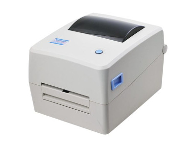 Принтер етикеток Xprinter XP-420B LAN Ethernet+USB до 108мм, білий