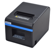 Принтер чеків Xprinter XP-N160II USB 80мм, обріз, чорний