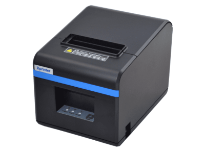 Принтер чеків Xprinter XP-N160II USB 80мм, обріз, чорний