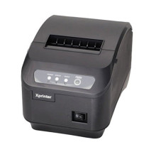 Принтер чеків Xprinter XP-Q200II USB+RS232 80мм, обріз, чорний